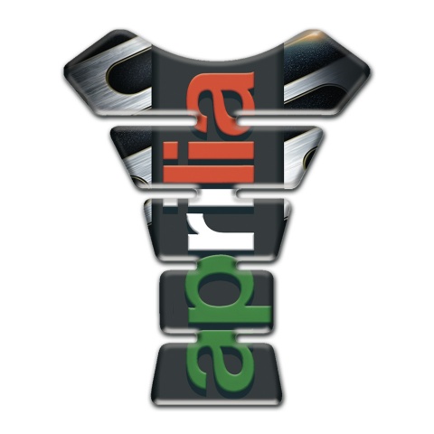 Aprilia Tank Protector Iron Base Detail Colorful Logo 