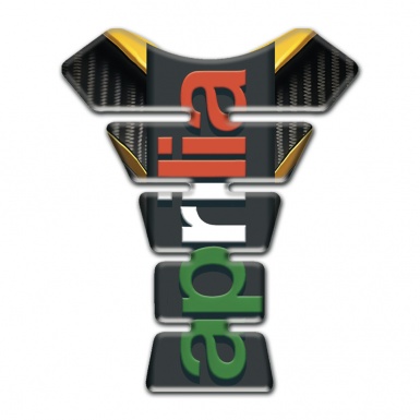 Aprilia Tank Pad Protector Anti Slip Sticker Colorful Logo Version 