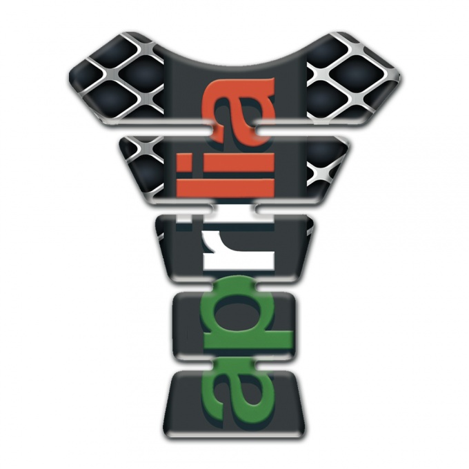 Aprilia Tank Guard Pads Large Mesh effcet Version 