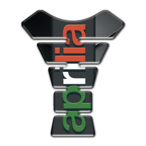 Aprilia Tank Pad Protector Domed Sticker Colorful Logo 