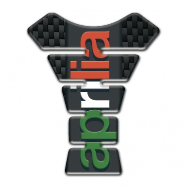 Aprilia Tank Guard Pads Black Fibers Edition 