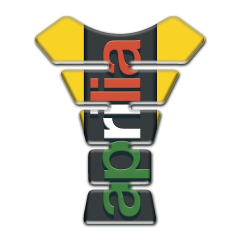 Aprilia Tank Pad Motorbike Yellow Edition 