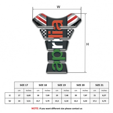 Aprilia Tank Guard Pads Motorcycle High-Quality Edition 