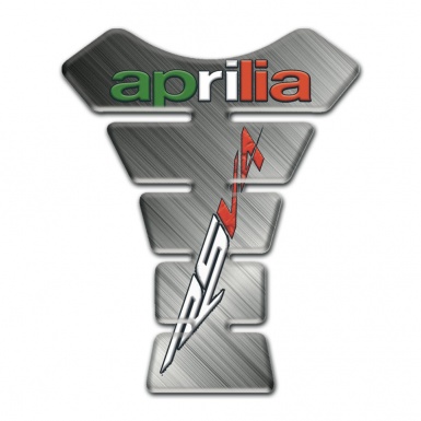 Aprilia Tank Protector Matte Gray Base RSV4 Logo 