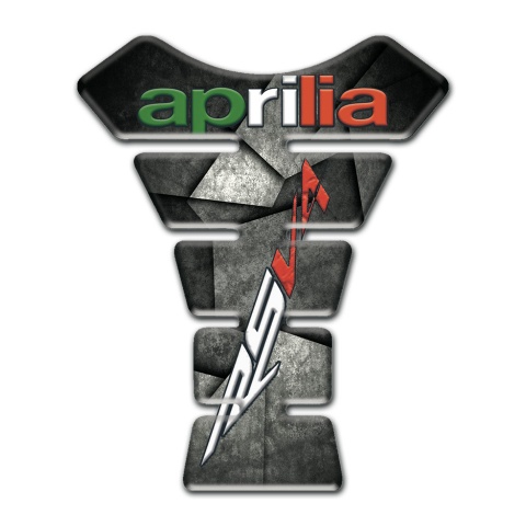 Aprilia Tank Guard Pads Mixed Gray Black Colors Model 