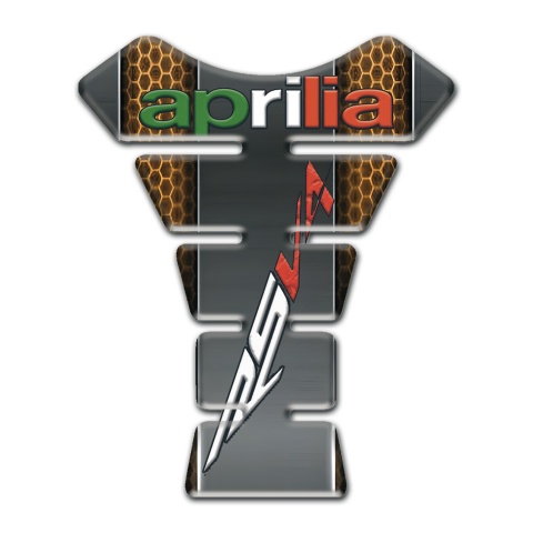 Aprilia Tank Fuse Copper Honeycomb Motive Base RSV4 Model 