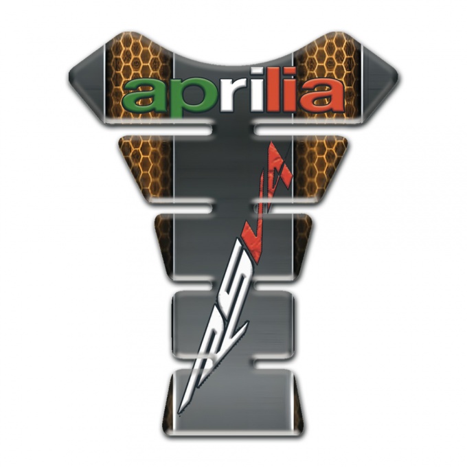 Aprilia Tank Fuse Copper Honeycomb Motive Base RSV4 Model 