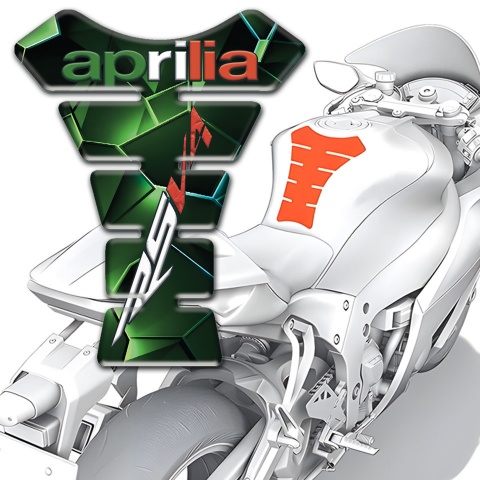 Aprilia Tank Fuse Geen Diamond Design RSV4 Model 