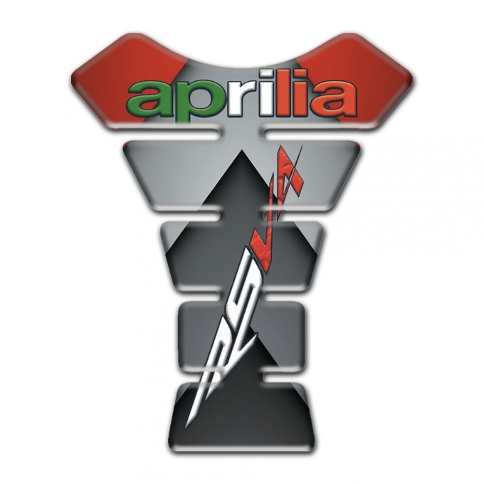 Aprilia Tank Fuse Red GRay Motive RSV4 Model 