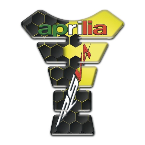 Aprilia Tank Protector RSV4 Modek with Honeycomb Motive Design 