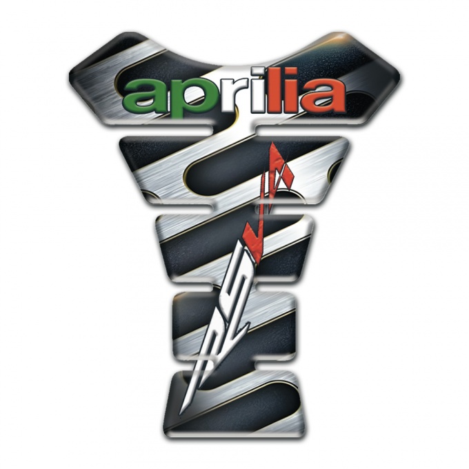 Aprilia Tank Pad Protector Iron Element Design 