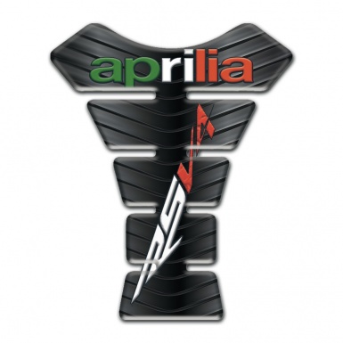 Aprilia Tank Guard Pads RSV4 Design with Rubber Effect 