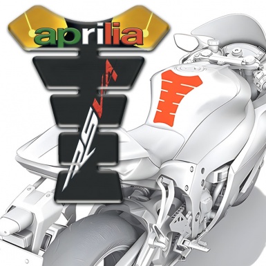 Aprilia Tank Pad Protector Motorcycle RSV4 Model 