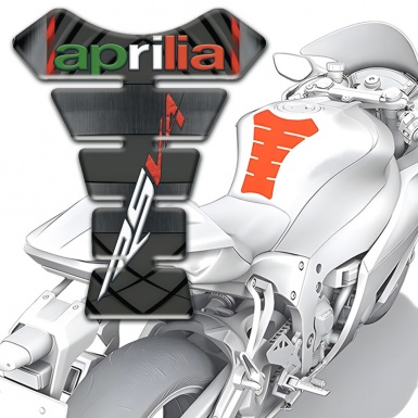 Aprilia Tank Protector RSV4 Style Silicone Sticker 