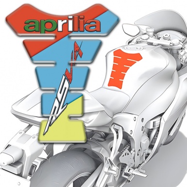 Aprilia Tank Guard Pads Fresh Colors Design RSV4 Model 