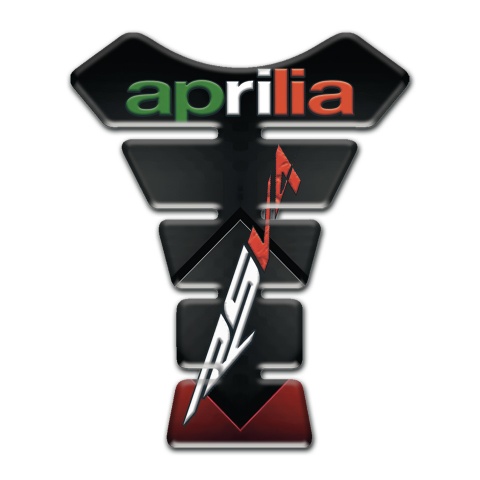 Aprilia Tank Pad Motorbike High End Dark Design RSV4 Model