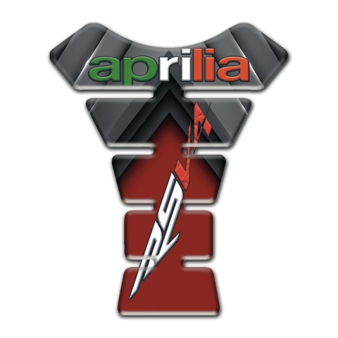 Aprilia Tank Fuse Gray Red Print RSV4 Moodel 