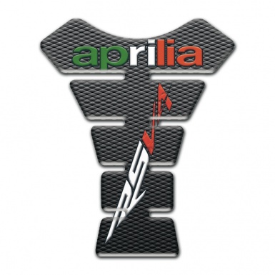 Aprilia Tank Protector Motorcycle Gray Decoration Model RSV4 Logo Type 