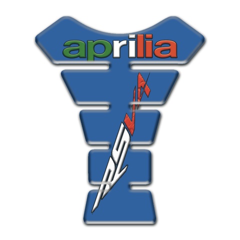 Aprilia Tank Fuse Blue Base RSV4 Logo 