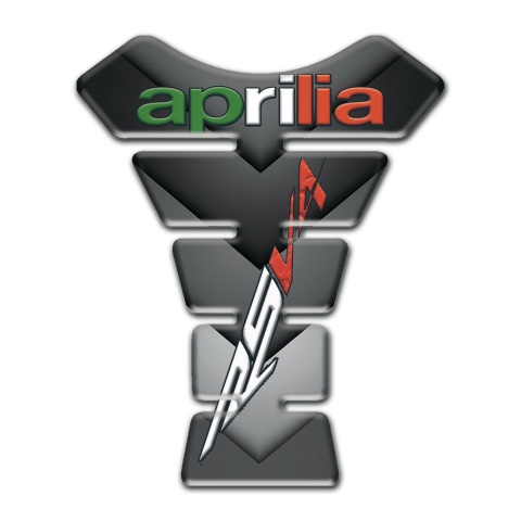 Aprilia Tank Protector Gray Nuances Details RSV4 Logo 