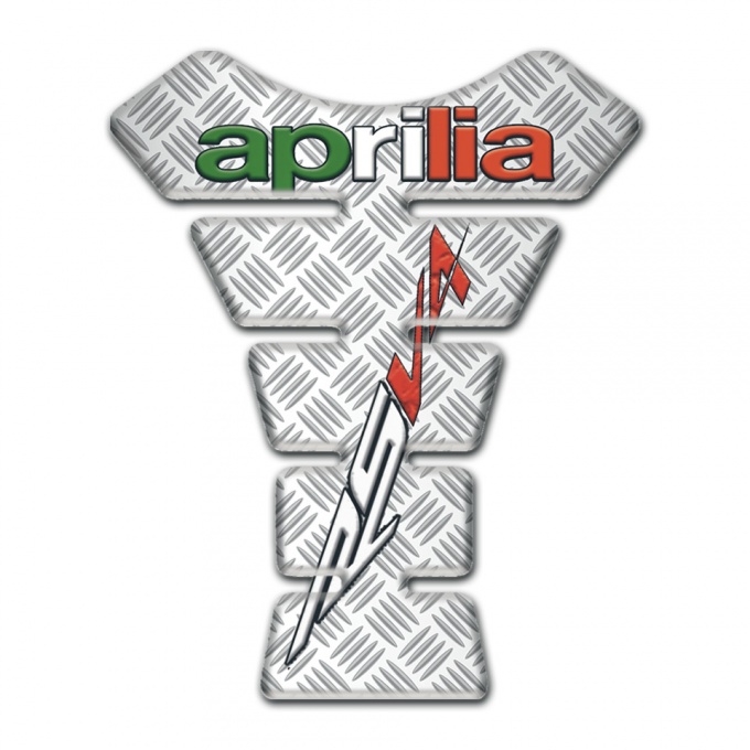 Aprilia Tank Pad Protector Crosssed Patterns Base RSV4 Logo 