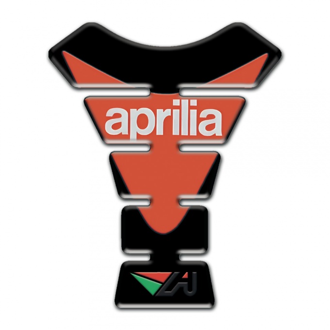 Aprilia Tank Protector Black Model Modern Logo 
