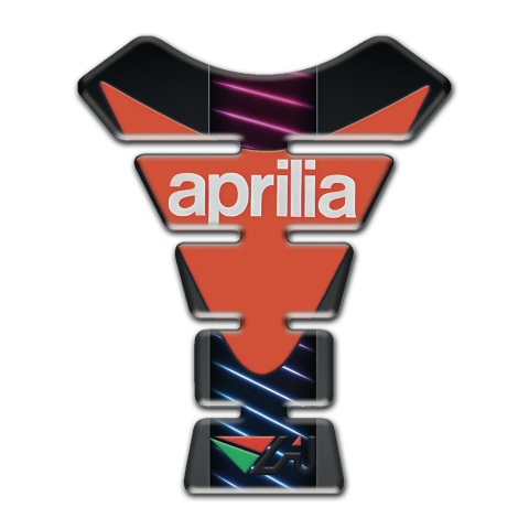 Aprilia Tank Fuse Neon Lines Design Modern Logo 