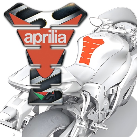 Aprilia Tank Protector Iron Detail Design 