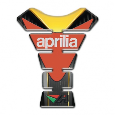 Aprilia Tank Pad Protector Yellow Motive Moodern Logo 