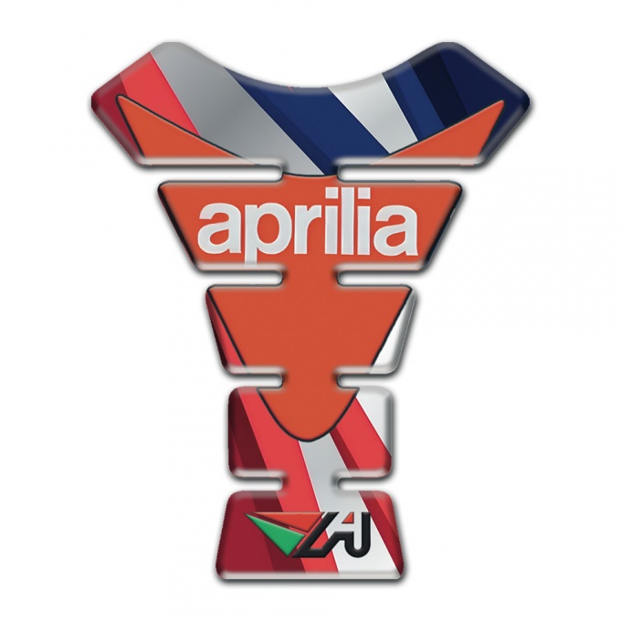 Aprilia Tank Protector Multicolored Base Modern logo 