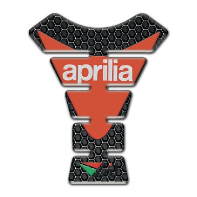Aprilia Tank Fuse Perforated Steel Model Modern Logo 