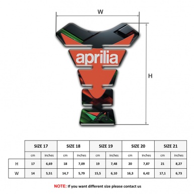 Aprilia Tank Protector Amazing Design Model 