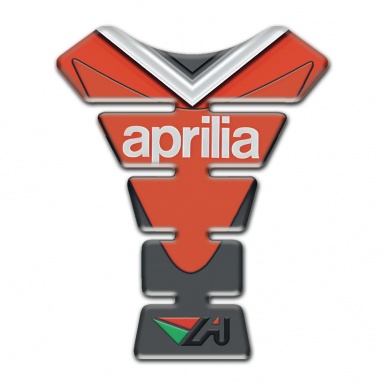 Aprilia Tank Protector Orange Motive Base Modern Logo 