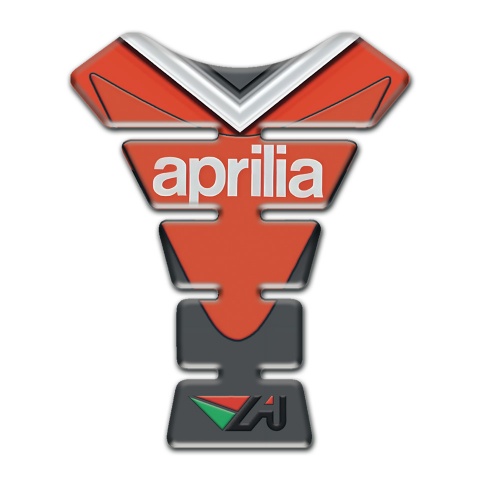 Aprilia Tank Protector Orange Motive Base Modern Logo 