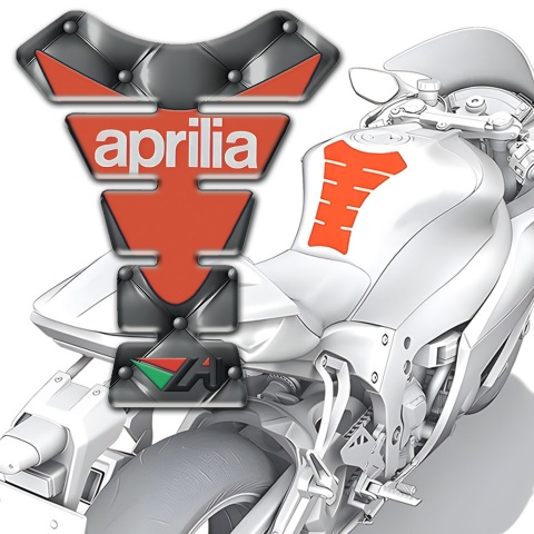 Aprilia Tank Fuse Gray Leather Version 
