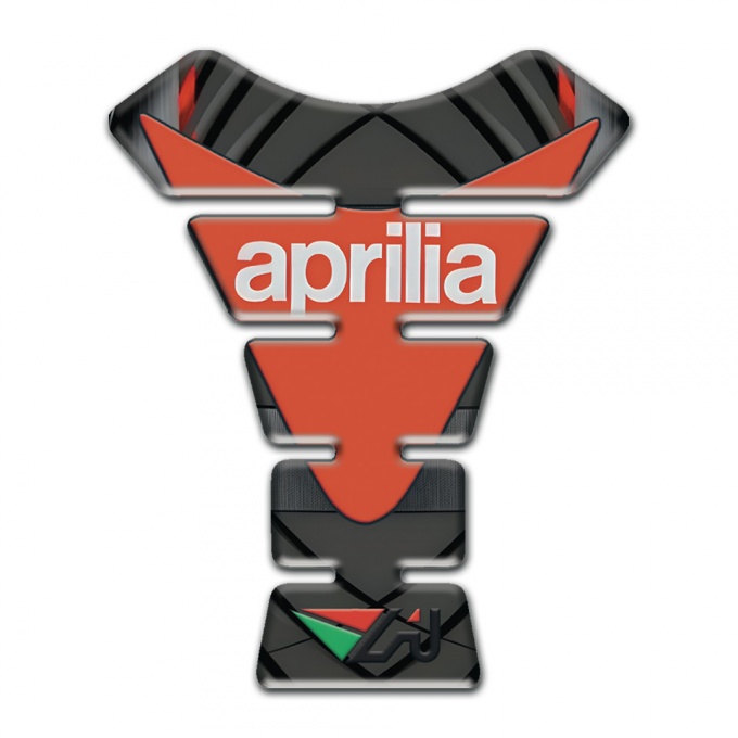 Aprilia Tank Guard Pads Modern Logo Design 