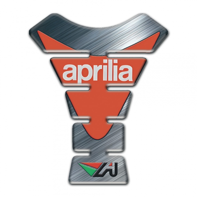 Aprilia Tank Guard Pads Polished Base Version 