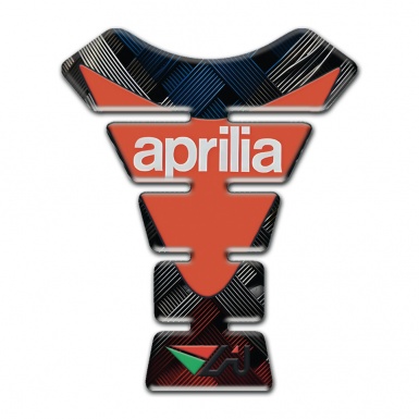 Aprilia Tank Pad Motorbike Crossed Belts Version 