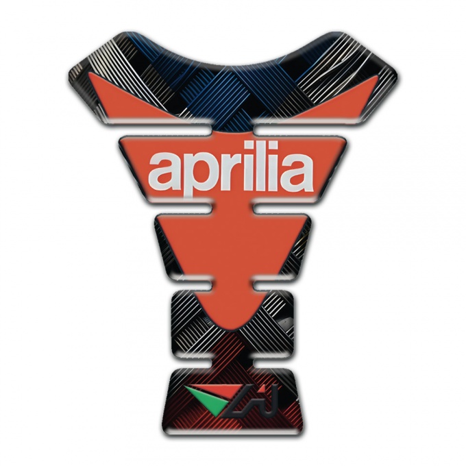 Aprilia Tank Pad Motorbike Crossed Belts Version 