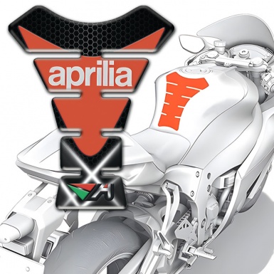 Aprilia Tank Protector White Crossed Lights Version 