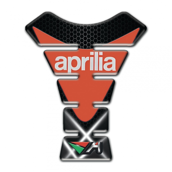 Aprilia Tank Protector White Crossed Lights Version 