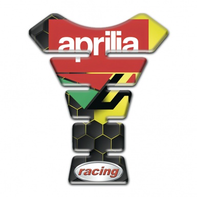 Aprilia Tank Protector Honeycomb Motiv Racing Style 