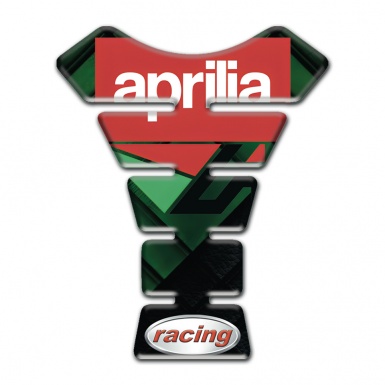Aprilia Tank Protector Green Parts Design Racing Style 