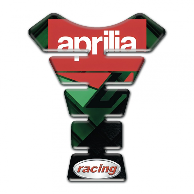 Aprilia Tank Protector Green Parts Design Racing Style 
