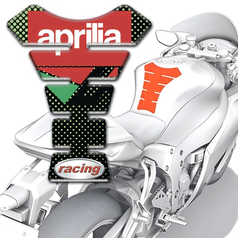 Aprilia Tank Protector Green Dots Edition 