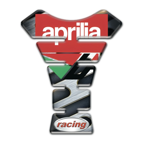 Aprilia Tank Fuse Iron Effect Base Racing Style 