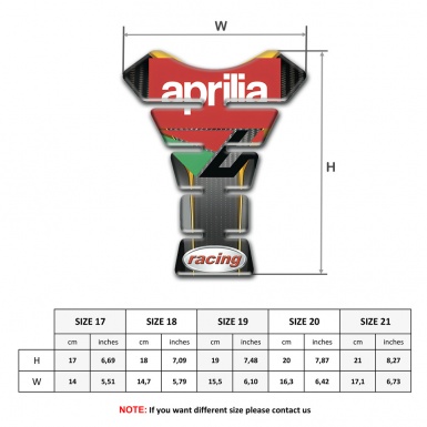 Aprilia Tank Fuse Stylish Vision Racing Style 