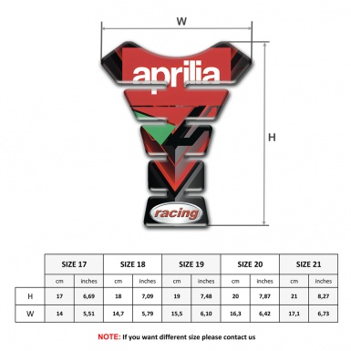 Aprilia Tank Fuse Amazing Decoration racing Style 