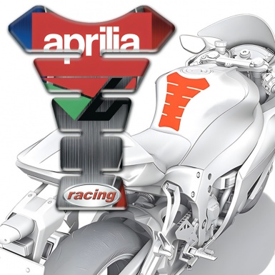 Aprilia Tank Protector Stylish racing Design 