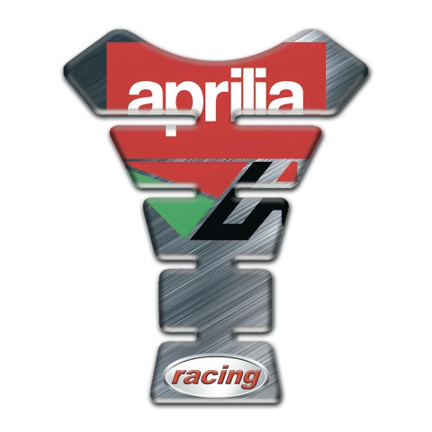 Aprilia Tank Pad Protector Polished Surface Design Racing Style